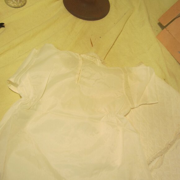 VTG PERIOD DRESS BAPTISM SET, JACKET & BODYSUIT, CHANDLER ORIGINAL - Picture 3 of 3